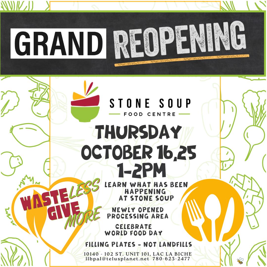 World Food Day & Our Grand Re-Opening